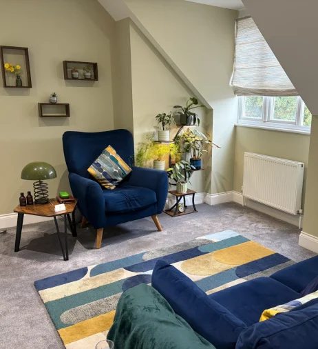 Counselling room in Weybridge Surrey